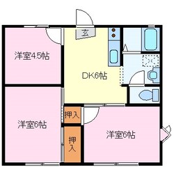 ホワイトハイツ宮古の物件間取画像